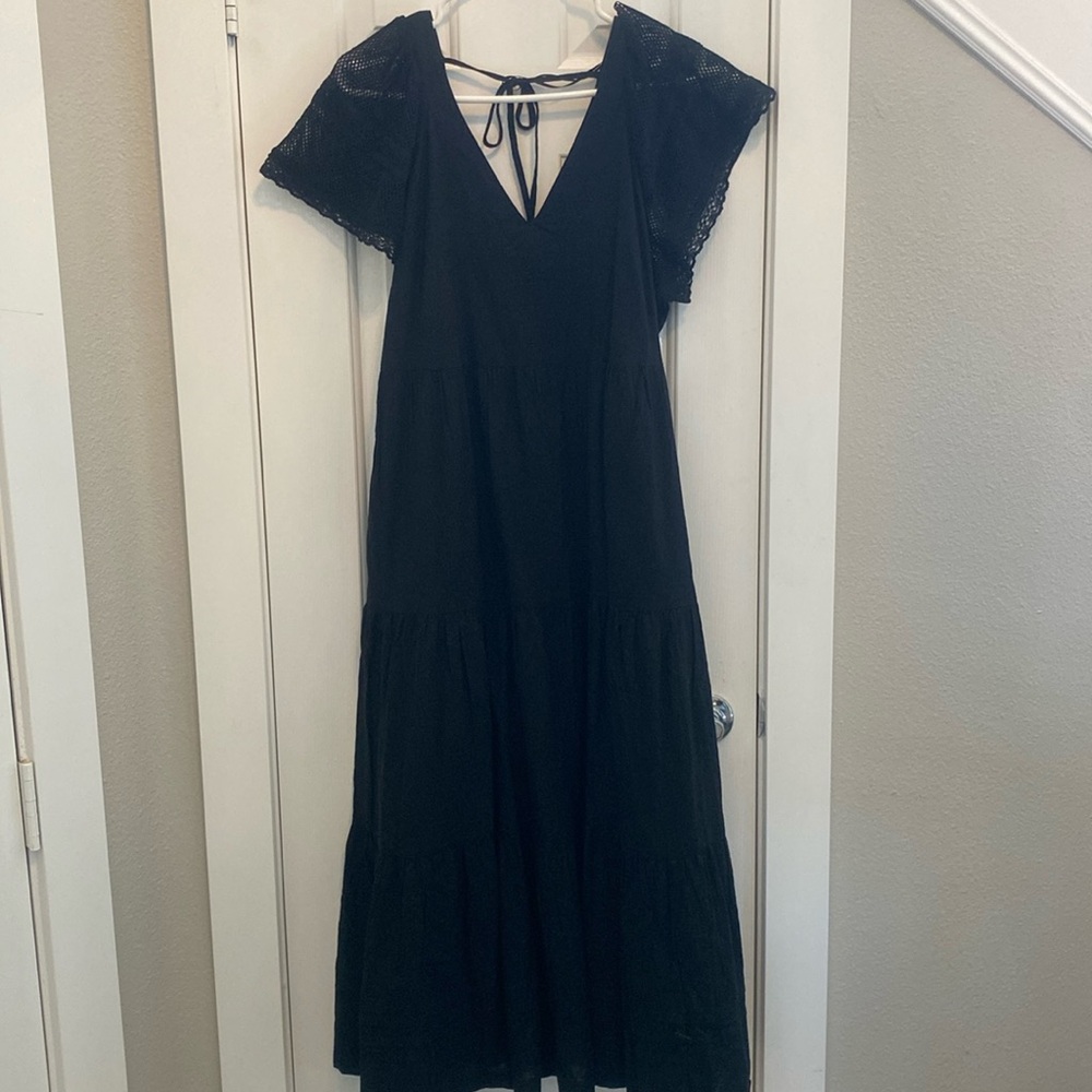 Old Navy black Sun dress